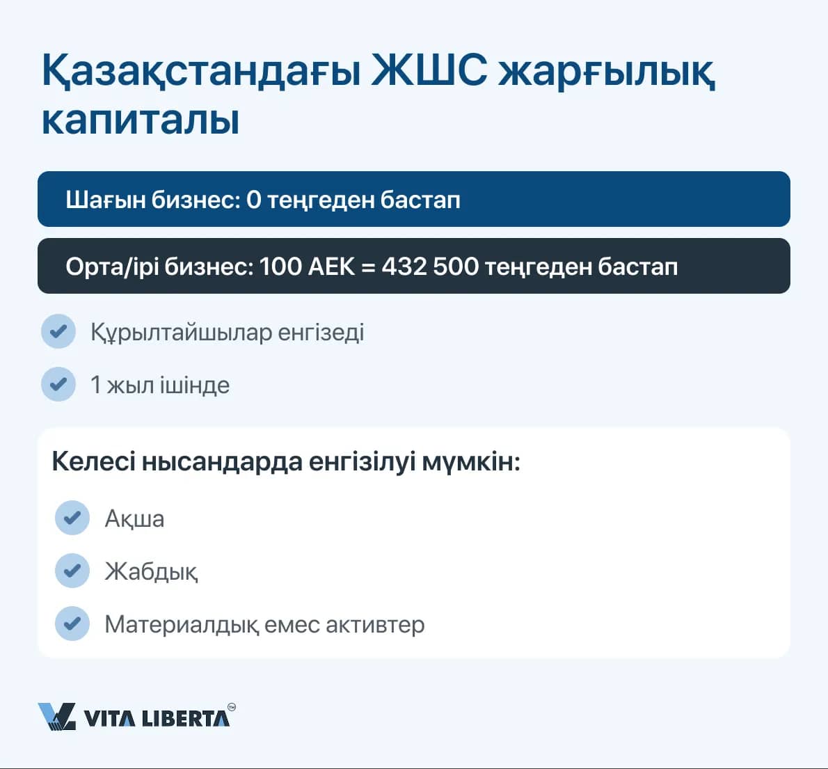 Неліктен ЖШС Қазақстандағы бизнес үшін тиімді таңдау болып табылады