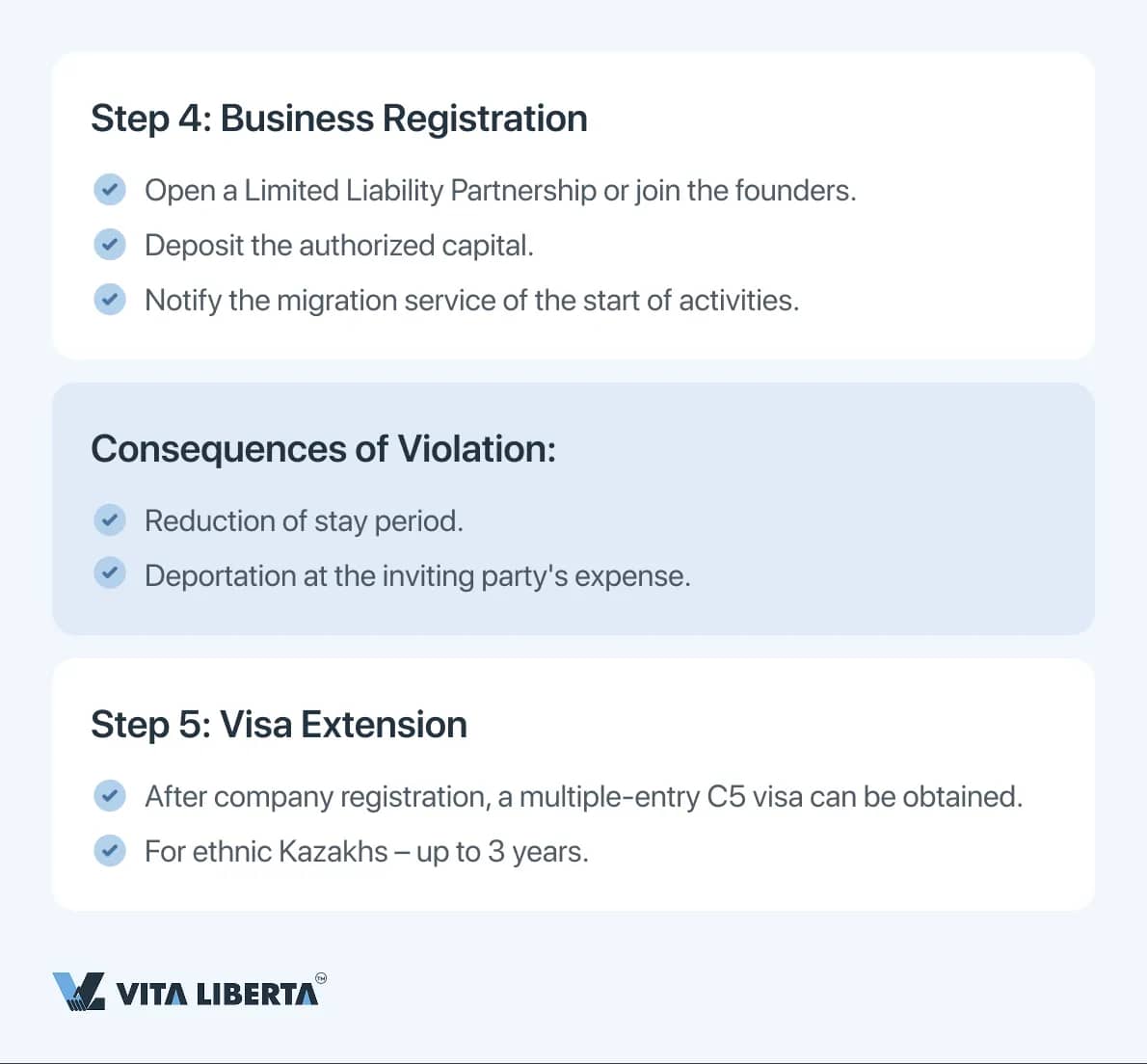 Procedure for Obtaining the First C5 Visa in Kazakhstan