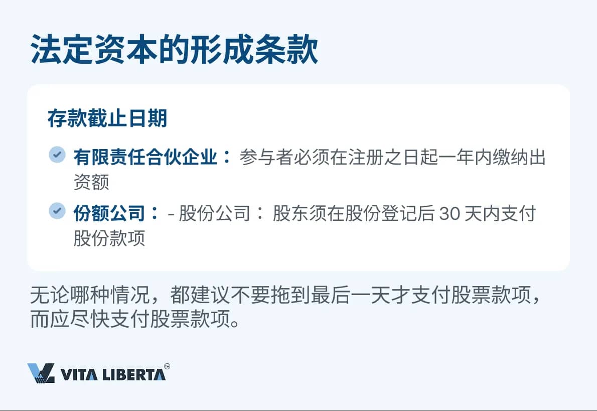 法定资本的形成条款