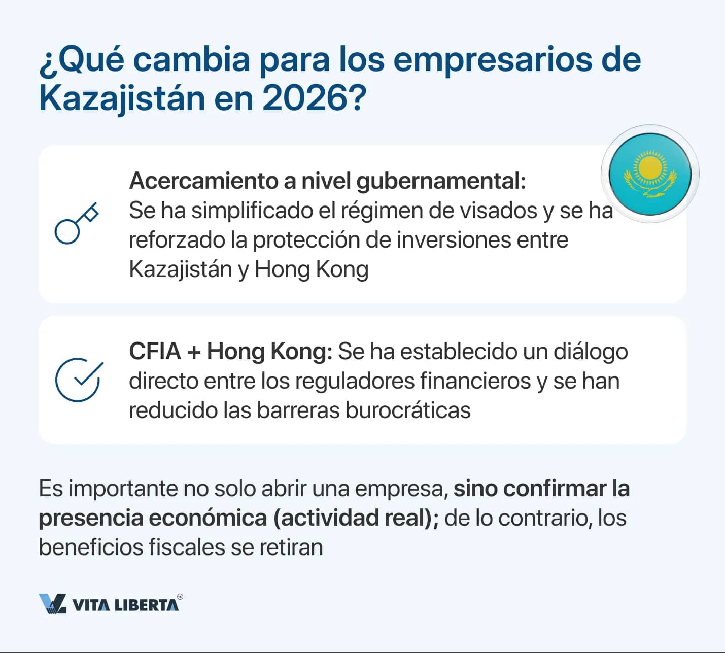 ¿Qué cambia para los empresarios de Kazajistán en 2026